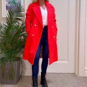 Brand new with tags red coat
